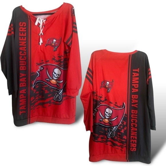 NFL TAMPA BAY BUCCANEERS TEAM DRESS Light Gorpcore POP 2XL Stretch - Picture 8 of 9